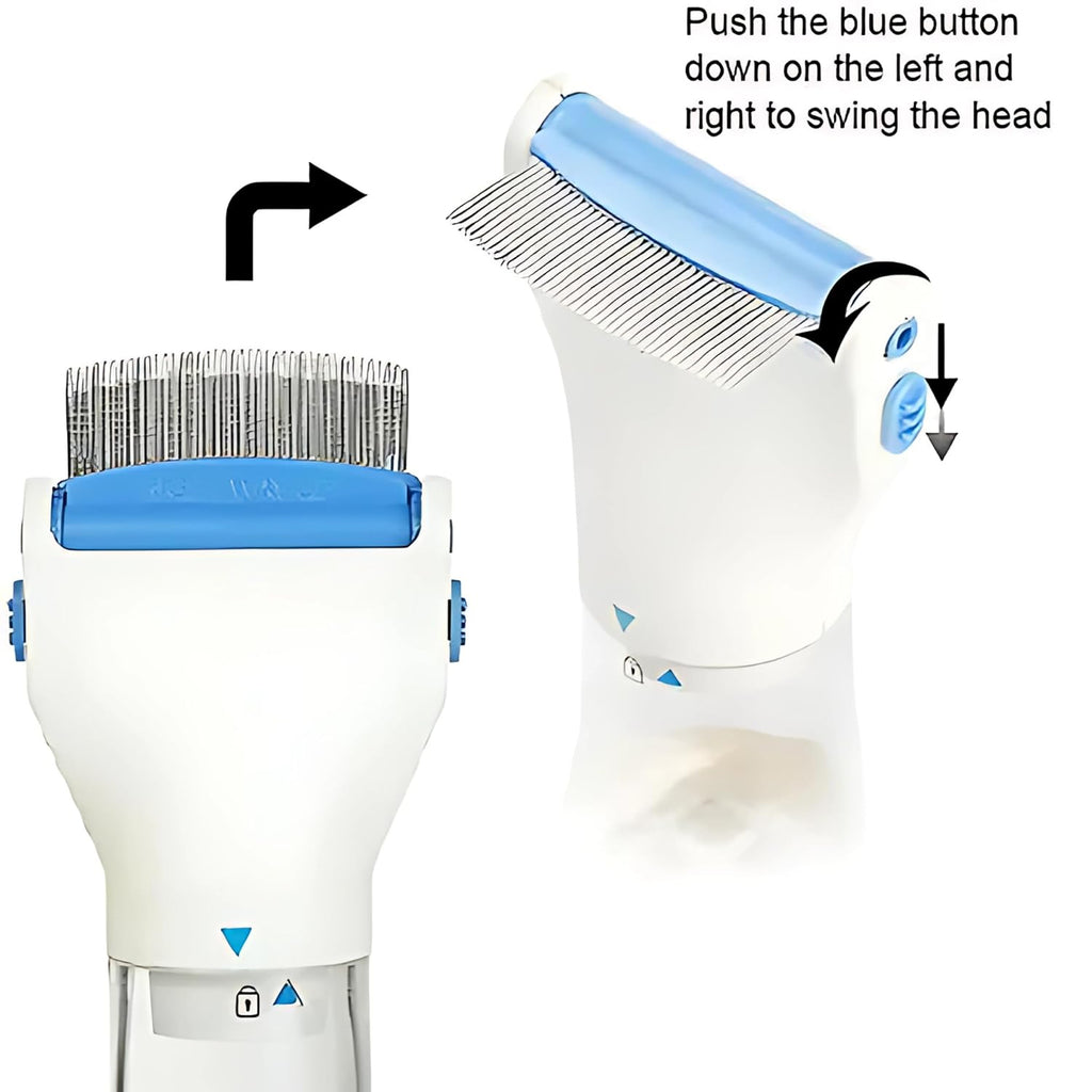 Electric Anti-lice Vacuum Comb Set