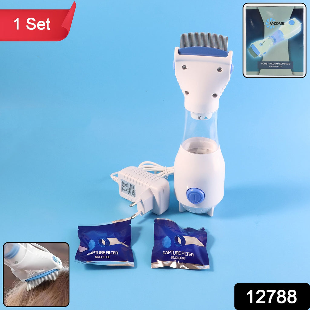 Electric Anti-lice Vacuum Comb Set